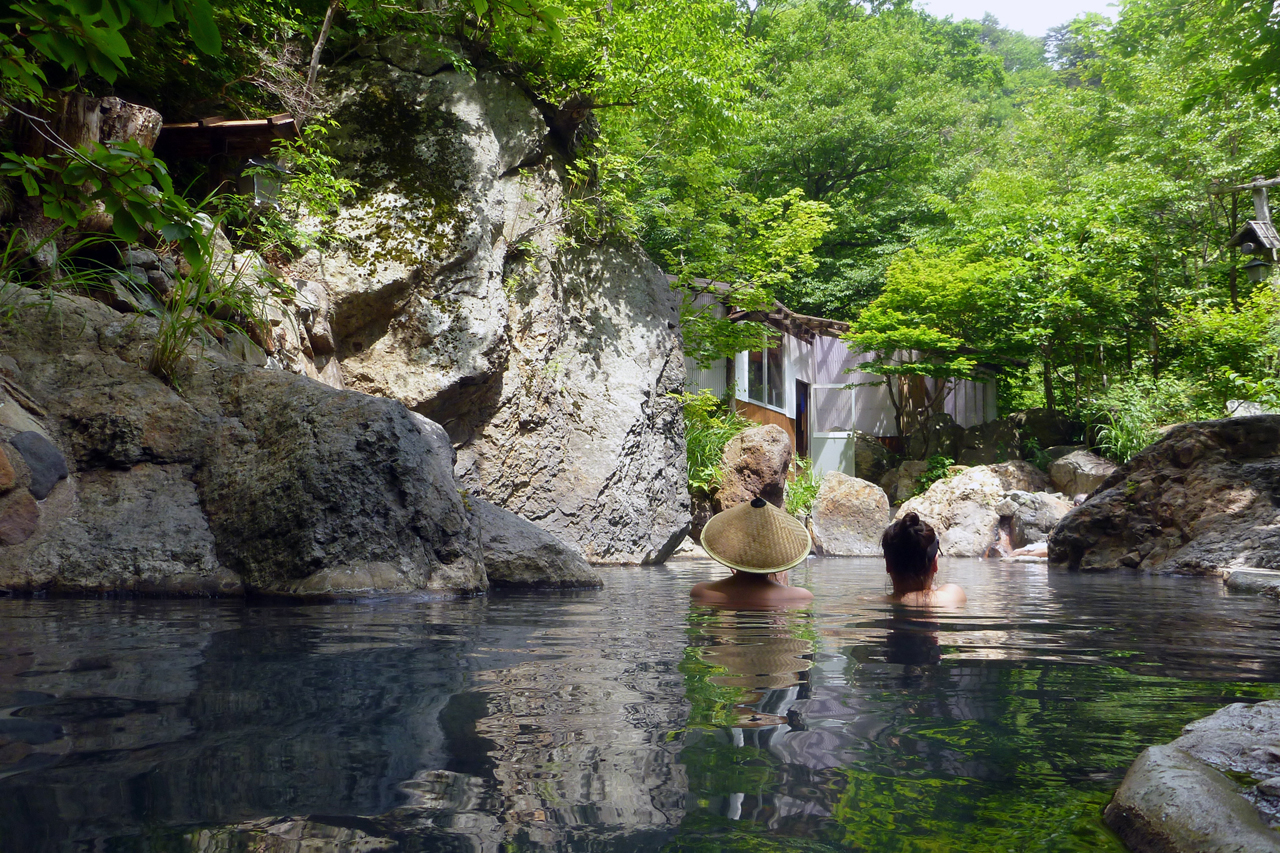 松川渓谷温泉 滝の湯