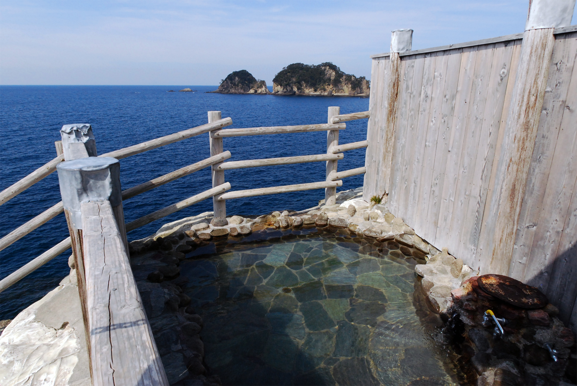 堂ヶ島温泉　沢田公園露天風呂