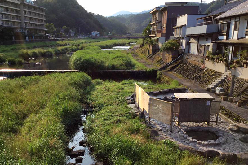 三朝温泉　河原の湯
