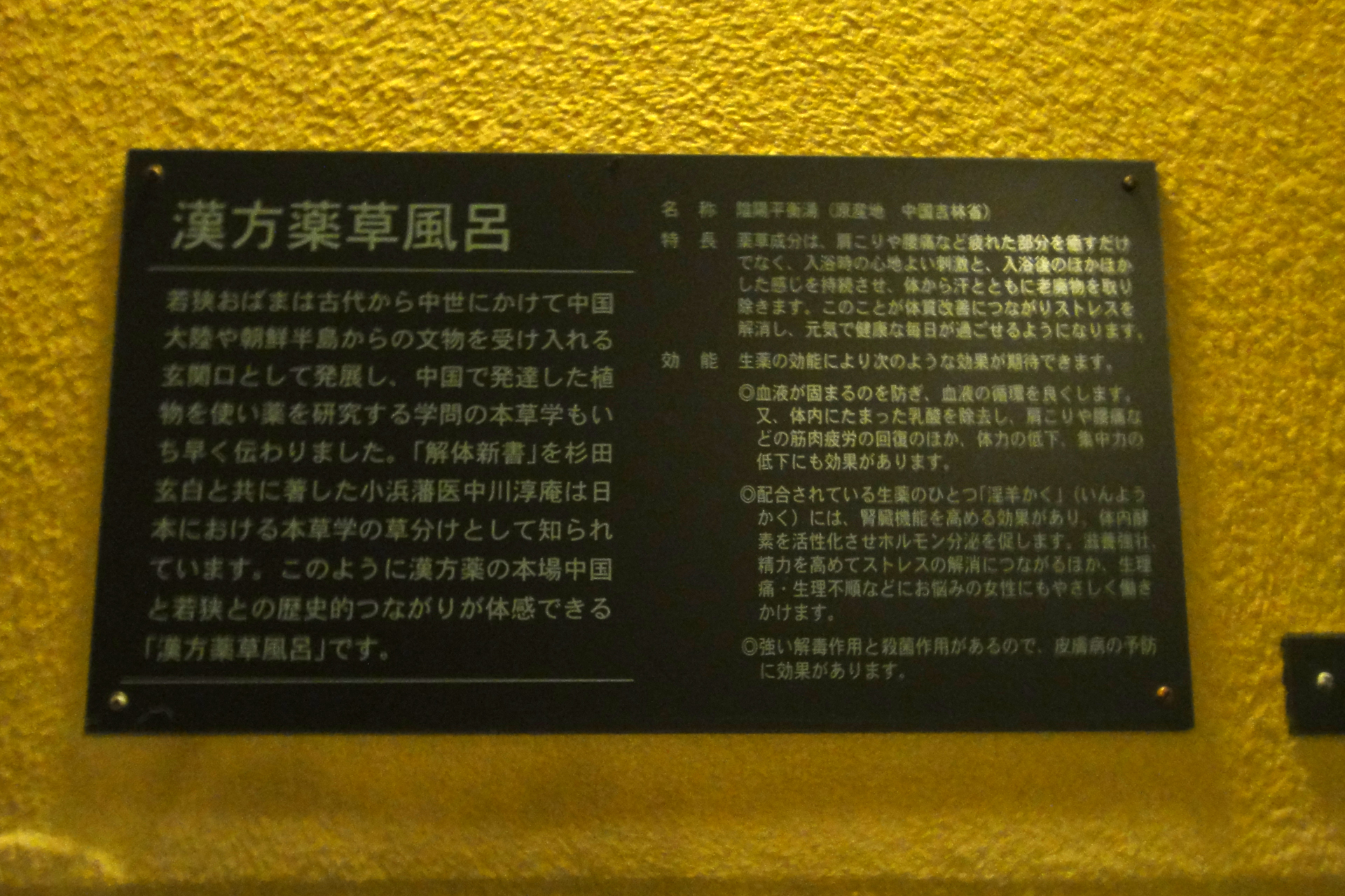 御食国若狭おばま 濱の湯